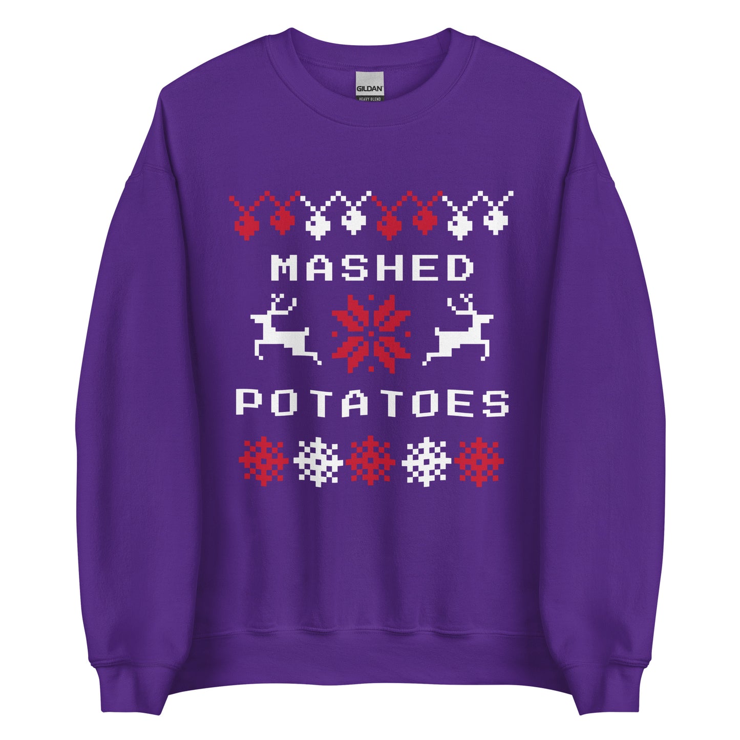 Purple Mashed Potatoes Holiday Sweatshirt