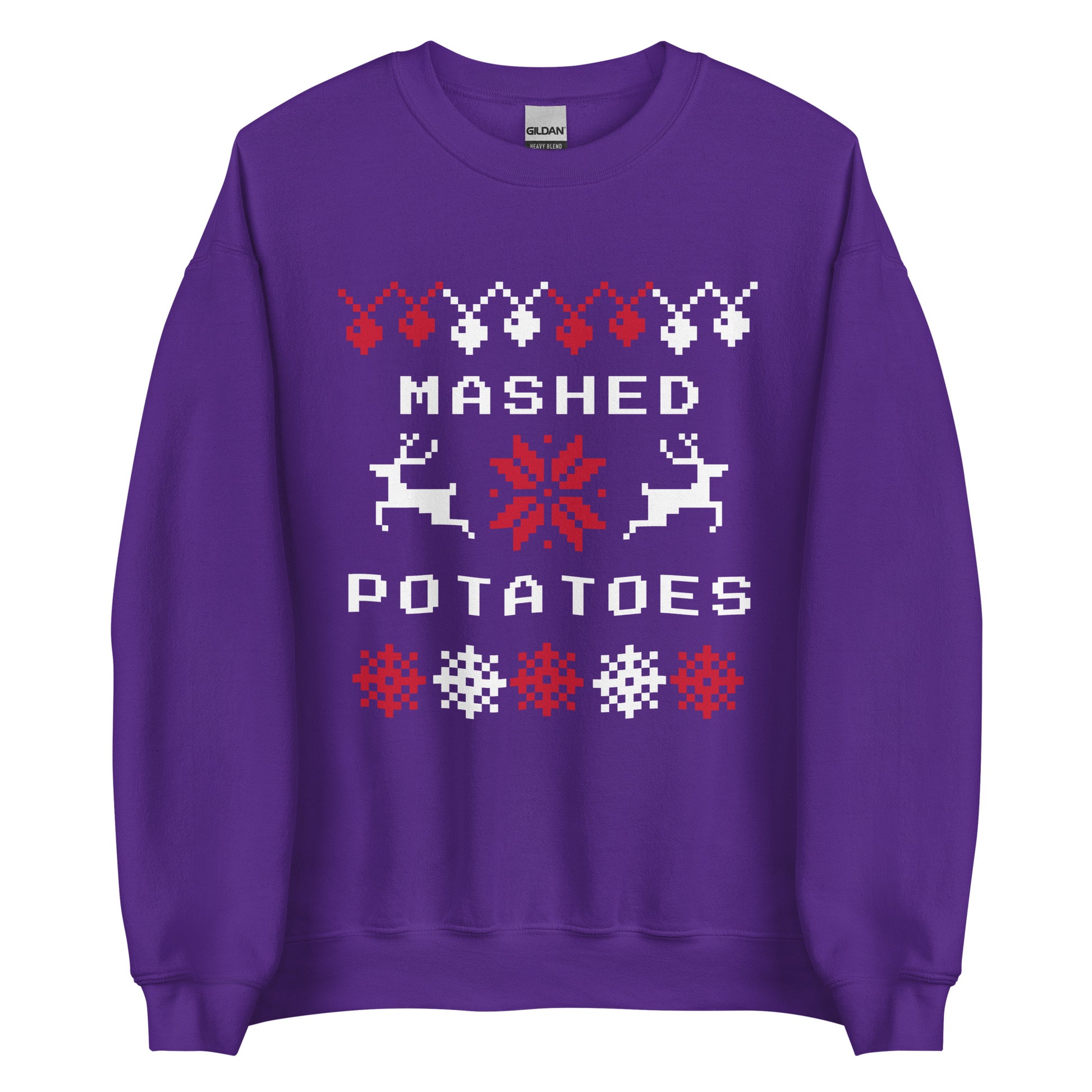Purple Mashed Potatoes Holiday Sweatshirt