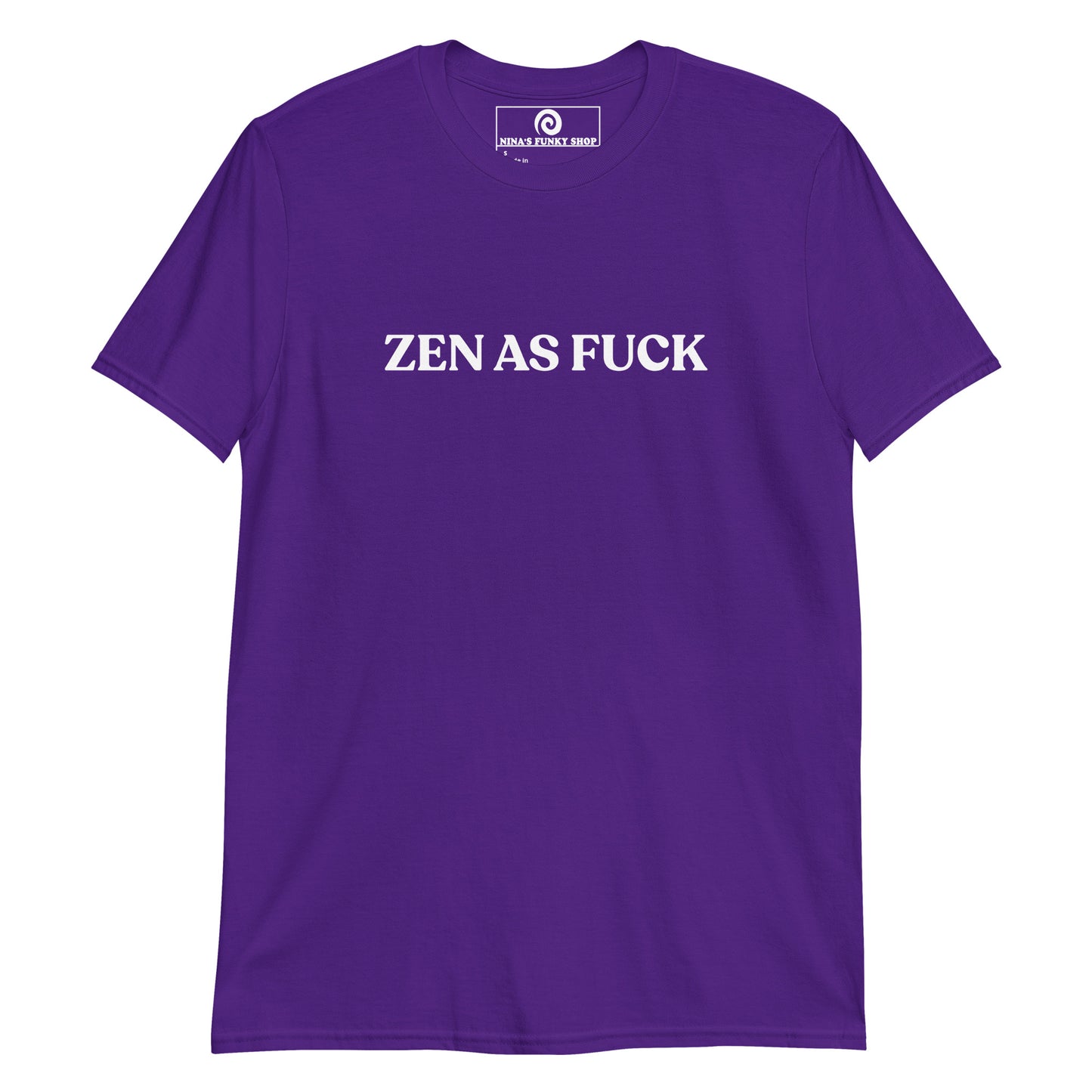 Purple Zen As Fuck T-Shirt