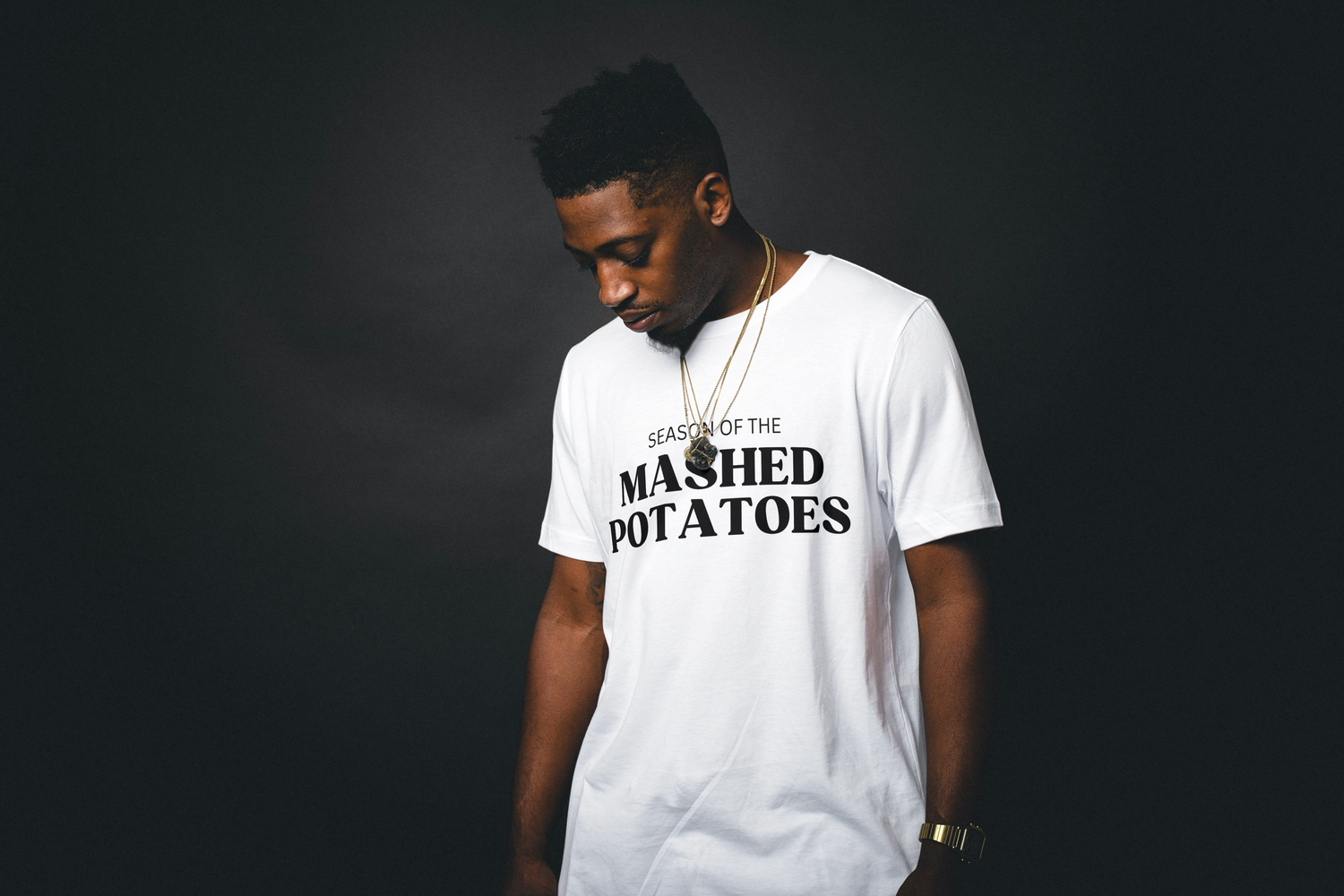 Season of the mashed potatoes graphic tee