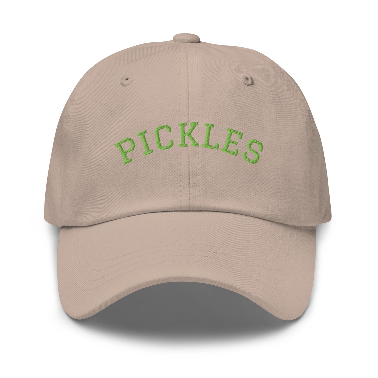 Stone Varsity Style Pickles Dad Hat