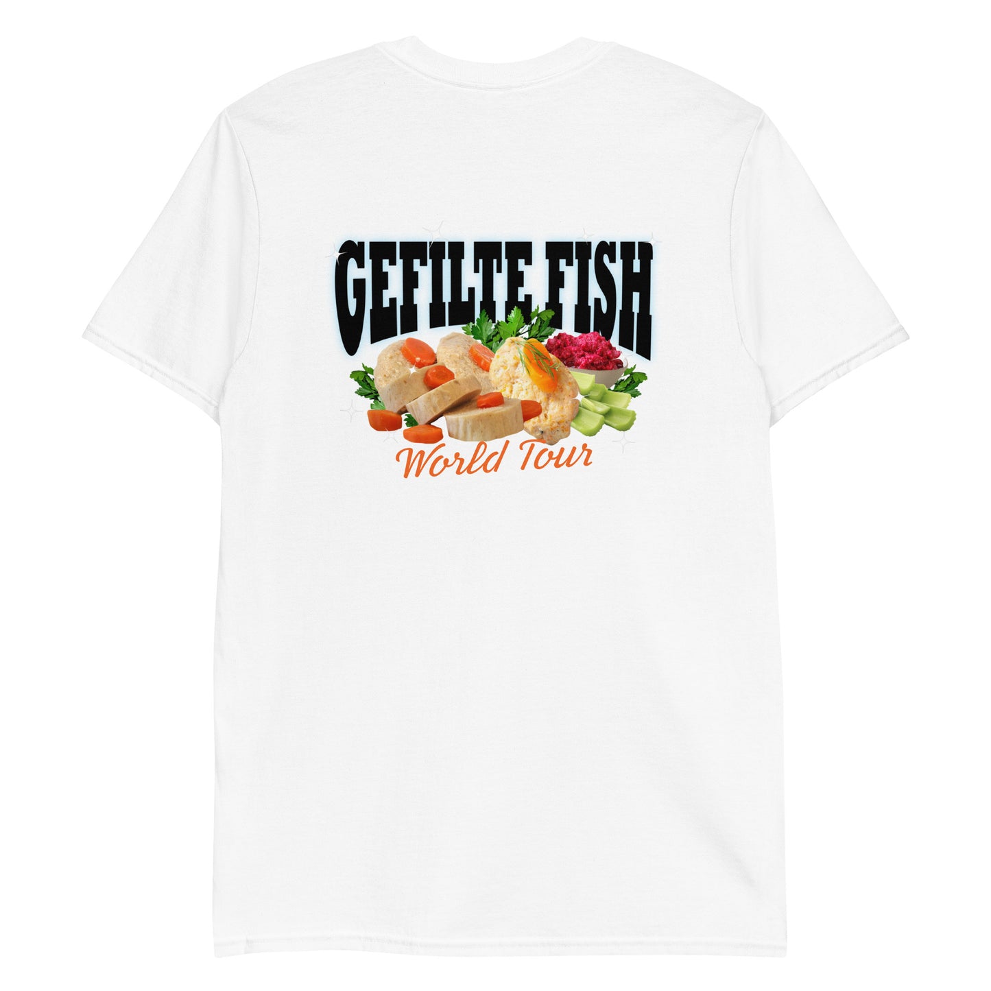 White Gefilte Fish World Tour T-Shirt