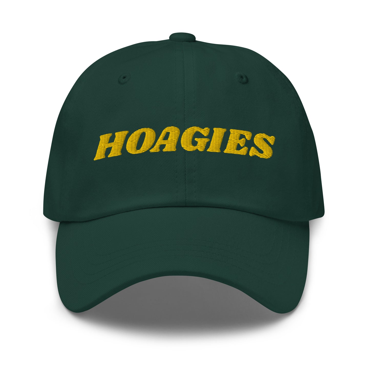 Green Hoagies Hat - Our Hoagies Hat is comfortable, adjustable and comes in a variety of colors, expertly embroidered just for you. It's a funny dad hat for bagels lovers and foodies alike. Perfect for everyday streetwear or a gift for a enthusiast. 
