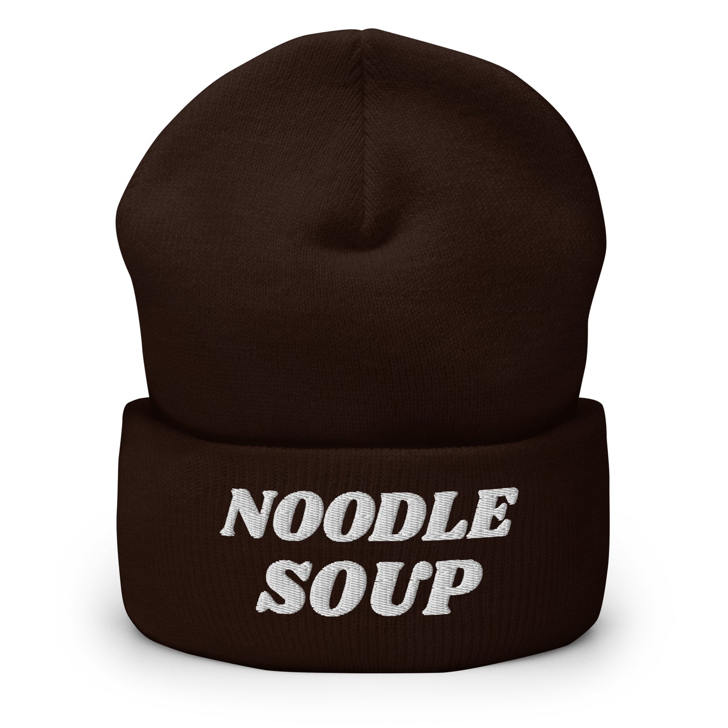 Noodle Soup Cuffed Beanie