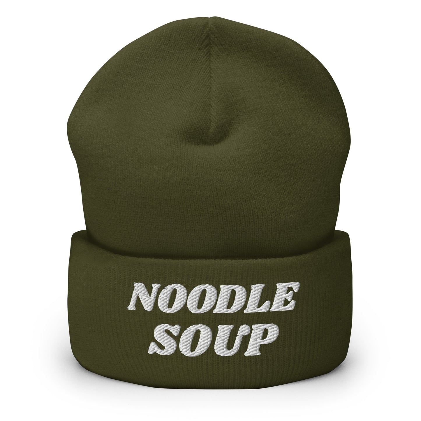 Noodle Soup Cuffed Beanie