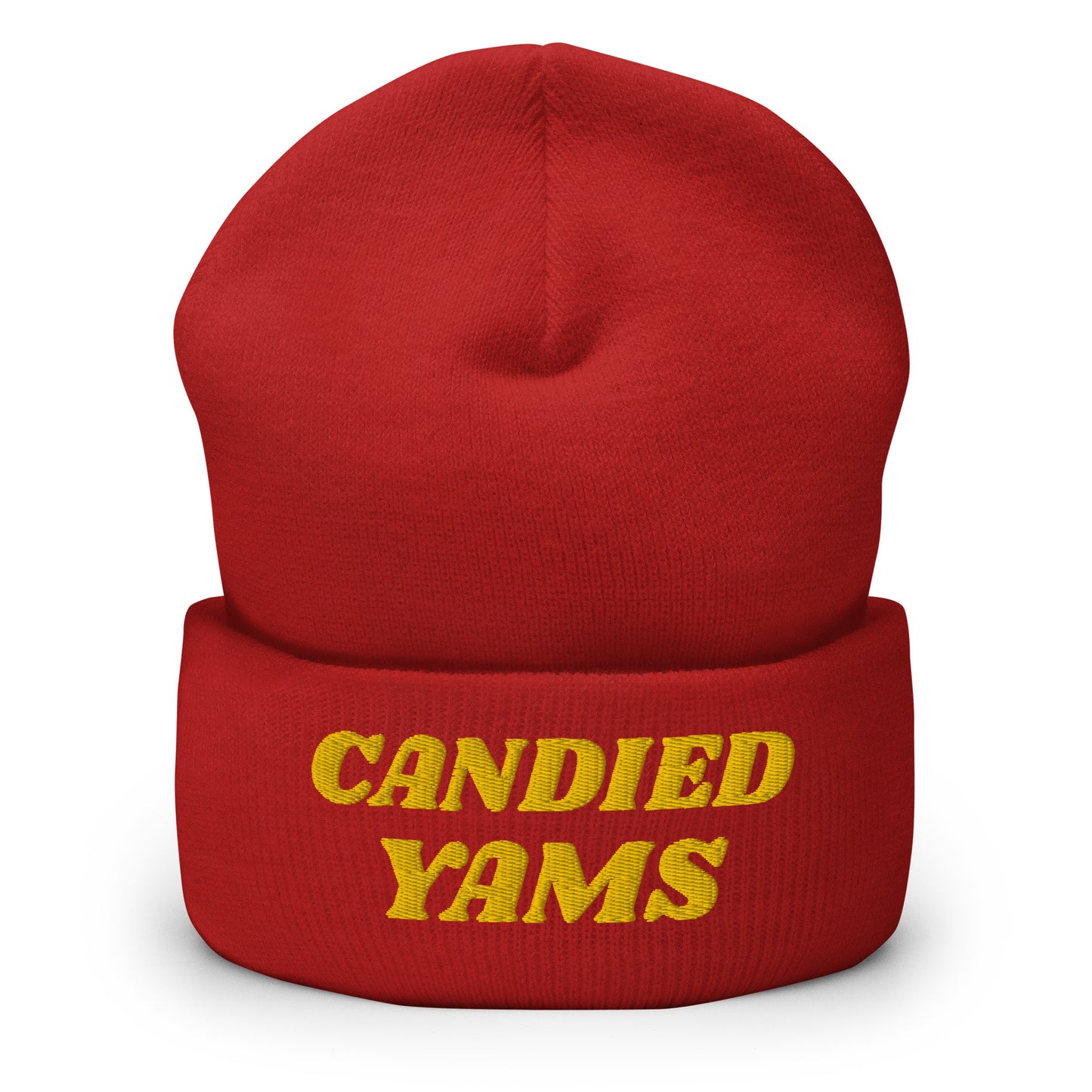 Candied Yams Cuffed Beanie