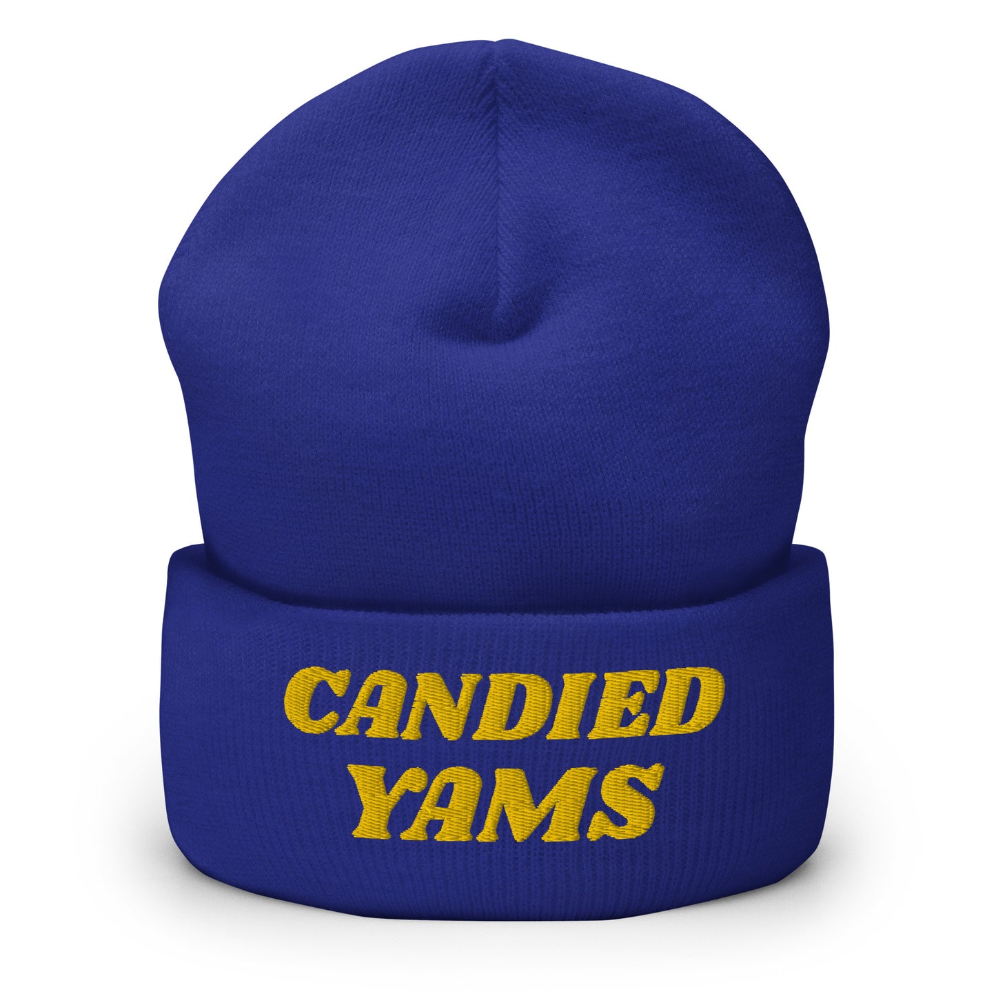 Candied Yams Cuffed Beanie