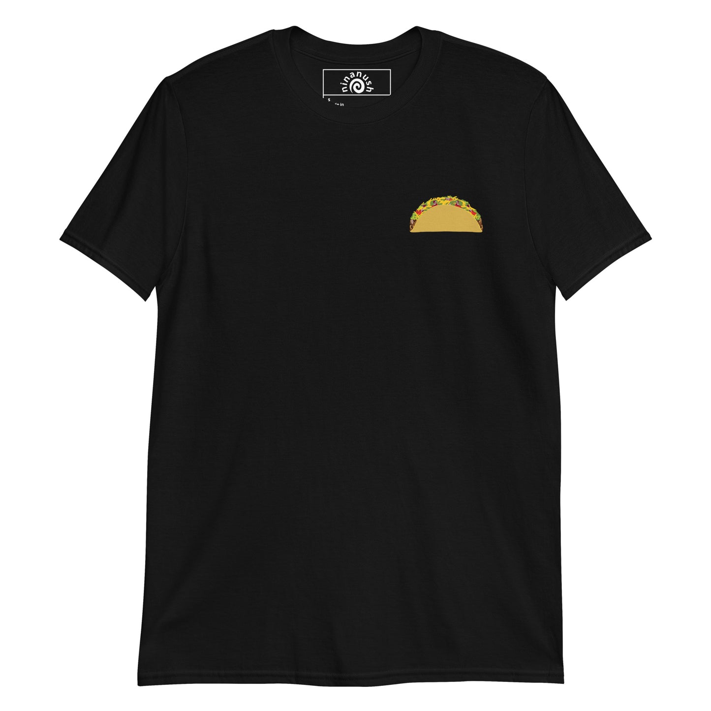  I Wish I Was Full Of Tacos Instead Of Emotions Black T-shirt from Nina's Funky Shop by ninanush - Do you love Tacos? Feeling a little emotional? Looking for a funny gift? Our More Tacos Less Emotions T-shirt is just what you need. It's a unisex t-shirt with "I Wish I Was Full Of Tacos Instead Of Emotions" and a small hand drawn taco design. A funny t-shirt for taco enthusiasts and a quirky t-shirt for foodies of all kinds.