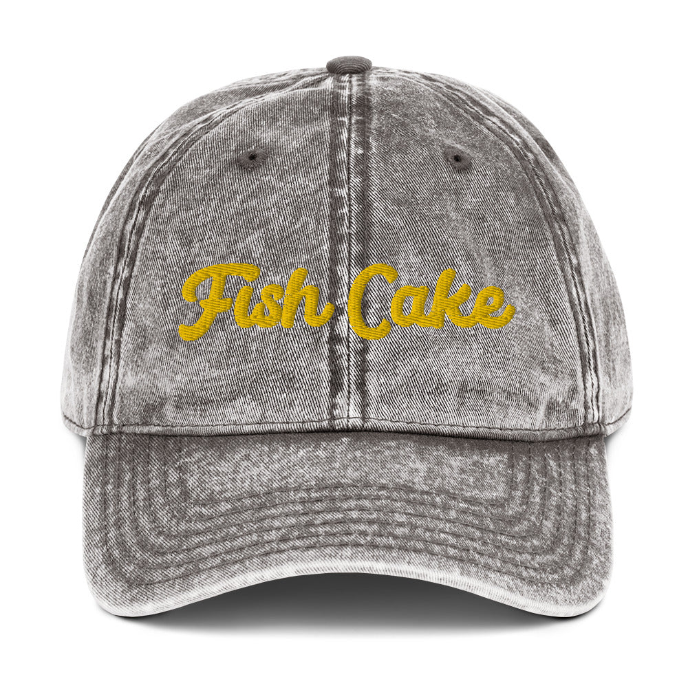 Fish Cake Vintage Dad Hat