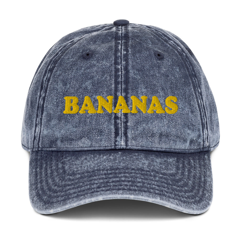Bananas Vintage Dad Hat