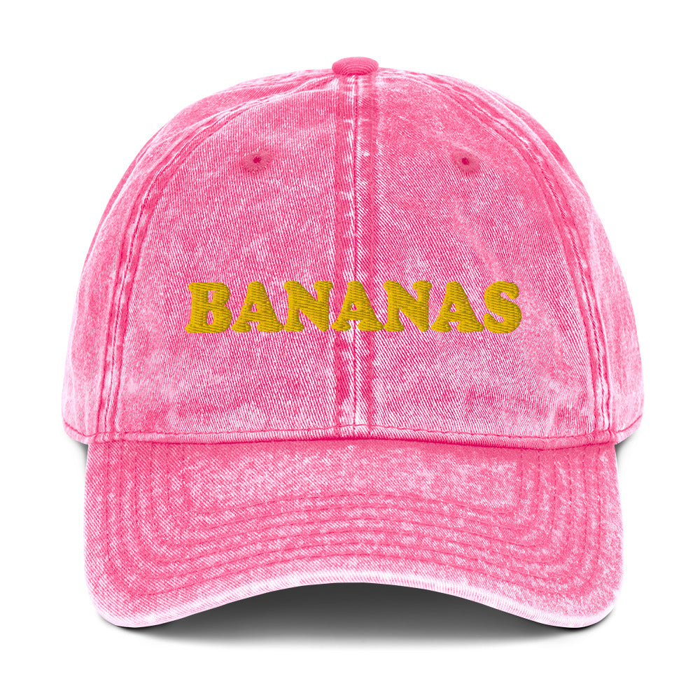 Bananas Vintage Dad Hat