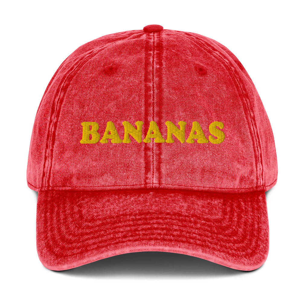Bananas Vintage Dad Hat