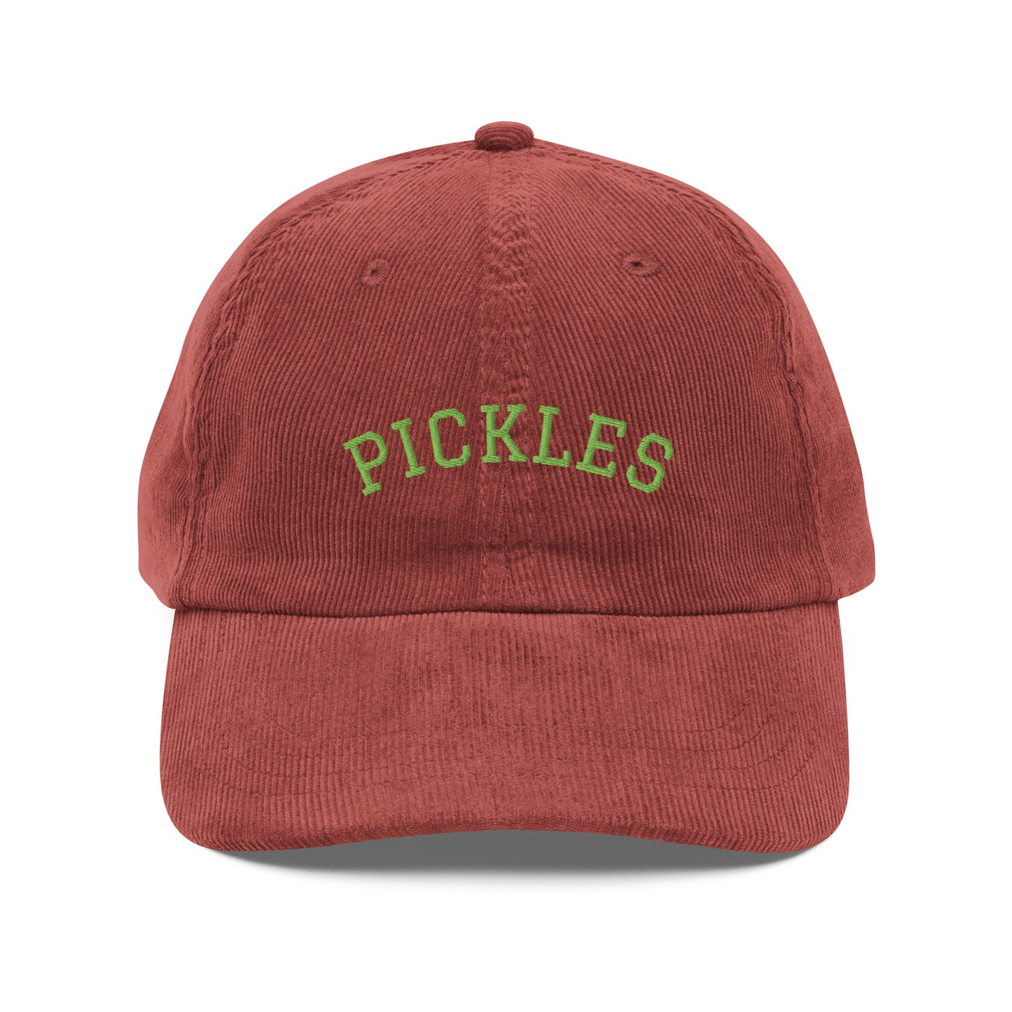Burgandy Pickles Corduroy Hat